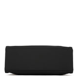 Gucci 002 1010 Black Canvas Bamboo Tote Bag