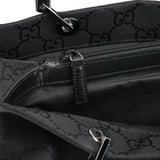 Gucci 002 1010 Black GG Bamboo Tote bag