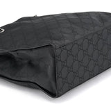 Gucci 002 1010 Black GG Bamboo Tote bag