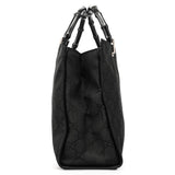 Gucci 002 1010 Black GG Bamboo Tote bag