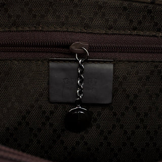 Gucci 002 1016 Brown GG Bamboo Tote Bag