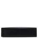 Gucci 002 1034 Black Leather Bamboo 2-Way Tote Bag