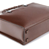 Gucci 002 1035 Brown Leather Bamboo 2-Way Tote Bag