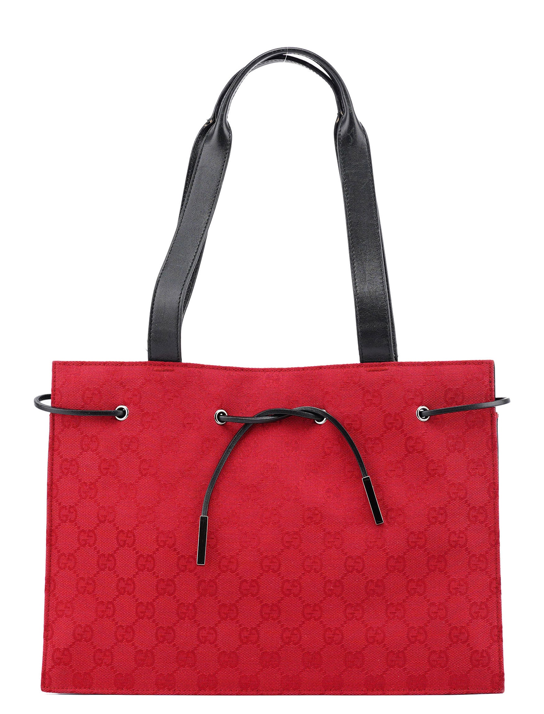 Gucci 002 1053 Red GG Tote Bag