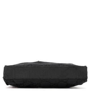 Gucci 002 1054 Black GG Clutch Tote Bag