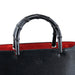 Gucci 002 1060 Black Leather Bamboo Tote