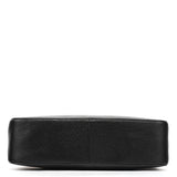 Gucci 002 1060 Black Leather Bamboo Tote Bag