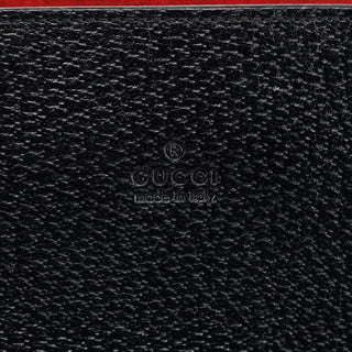 Gucci 002 1060 Black Leather Bamboo Tote Bag