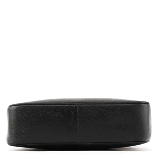 Gucci 002 1060 Black Leather Bamboo Tote Bag