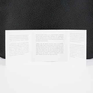 Gucci 002 1061 Black Leather Bamboo Tote Bag