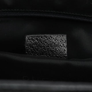 Gucci 002 1064 Black Leather Jackie Tote Bag