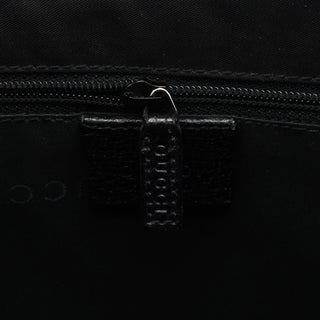 Gucci 002 1064 Black Leather Jackie Tote Bag