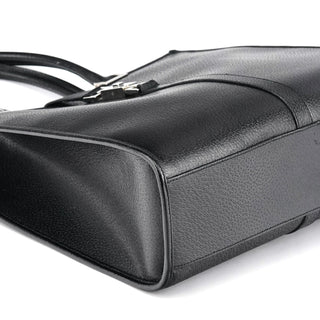 Gucci 002 1064 Black Leather Jackie Tote Bag