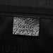 Gucci 002 1064 Black Leather Jackie Tote Bag