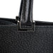 Gucci 002 1064 Black Leather Jackie Tote Bag