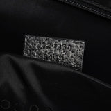 Gucci 002 1064 Black Leather Jackie Tote Bag