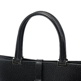 Gucci 002 1064 Black Leather Jackie Tote Bag