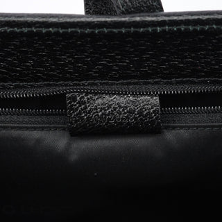 Gucci 002 1065 Black Leather Jackie Tote Bag
