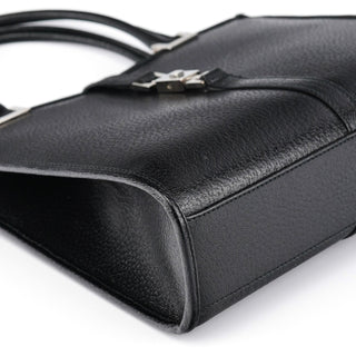 Gucci 002 1065 Black Leather Jackie Tote Bag
