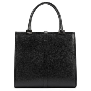 Gucci 002 1065 Black Leather Jackie Tote Bag