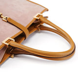 Gucci 002 1065 Pink Suede Jackie Tote Bag