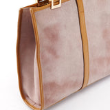Gucci 002 1065 Pink Suede Jackie Tote Bag