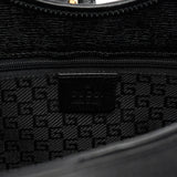 Gucci 002 1066 Black Leather Jackie Shoulder Bag