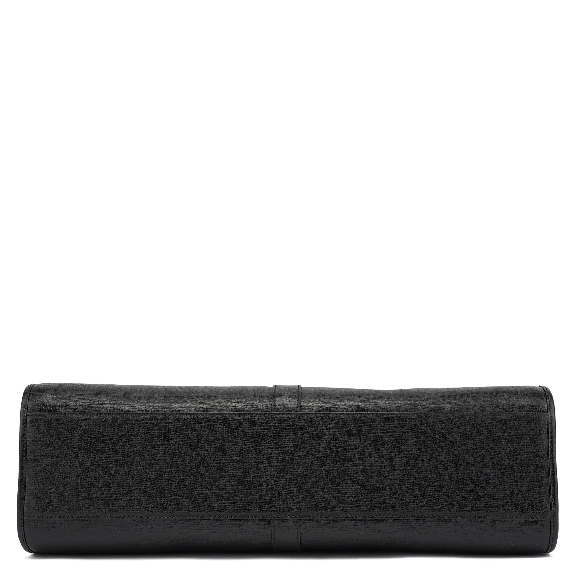 Gucci 002 1066 Black Leather Jackie Shoulder Bag
