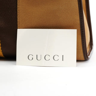 Gucci 002 1067 Beige Canvas Jackie Shoulder Bag