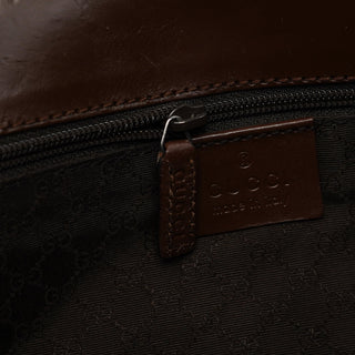 Gucci 002 1067 Beige Canvas Jackie Shoulder Bag