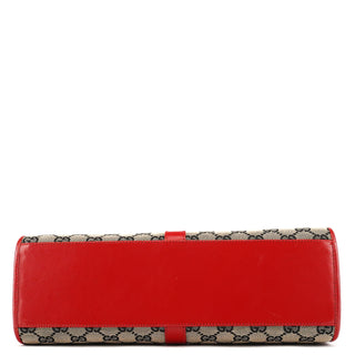 Gucci 002 1067 Beige Red GG Jackie Shoulder Bag