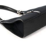 Gucci 002 1067 Black Canvas Jackie Shoulder Bag