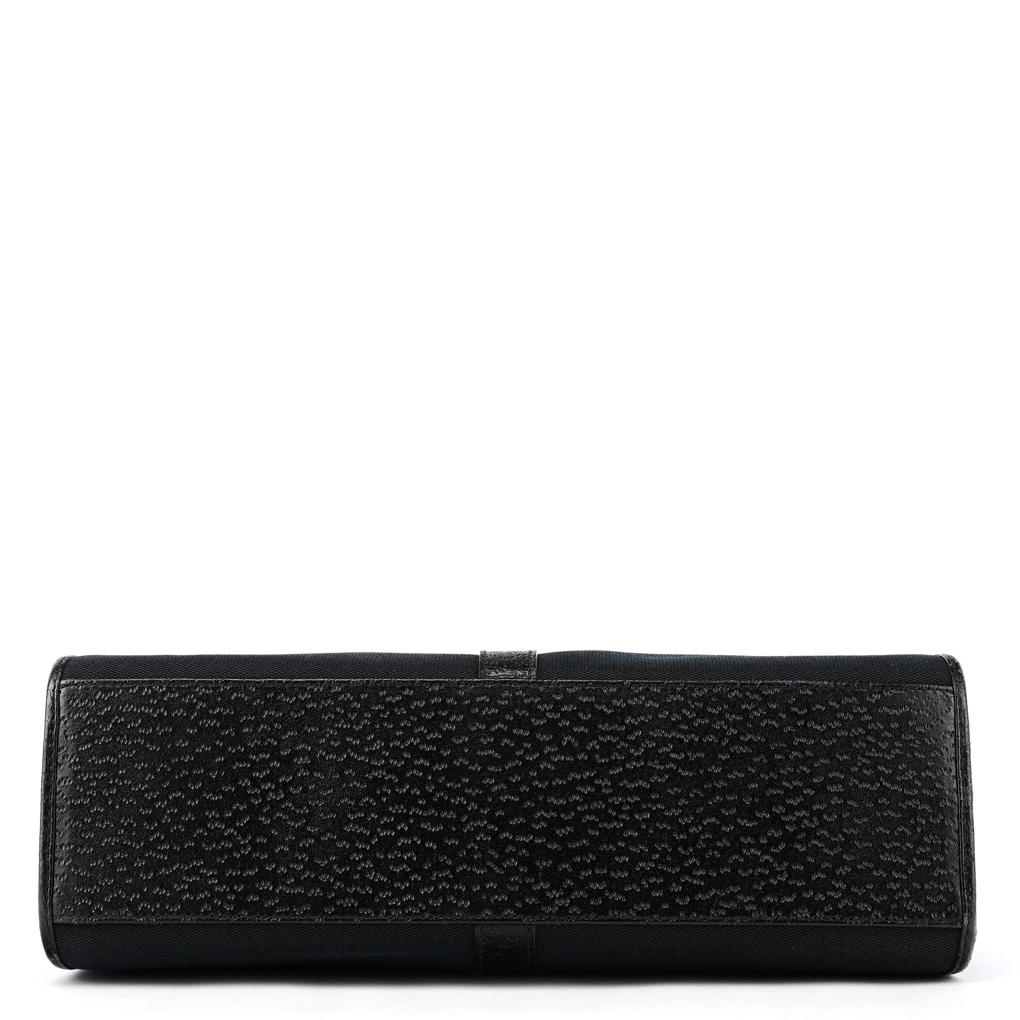 Gucci 002 1067 Black Canvas Jackie Shoulder Bag