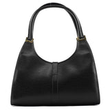 Gucci 002 1067 Black Leather Jackie Shoulder Bag