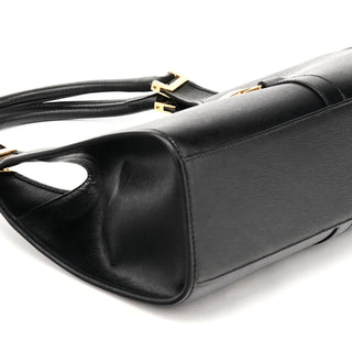 Gucci 002 1067 Black Leather Jackie Shoulder Bag