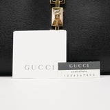 Gucci 002 1067 Black Leather Jackie Shoulder Bag