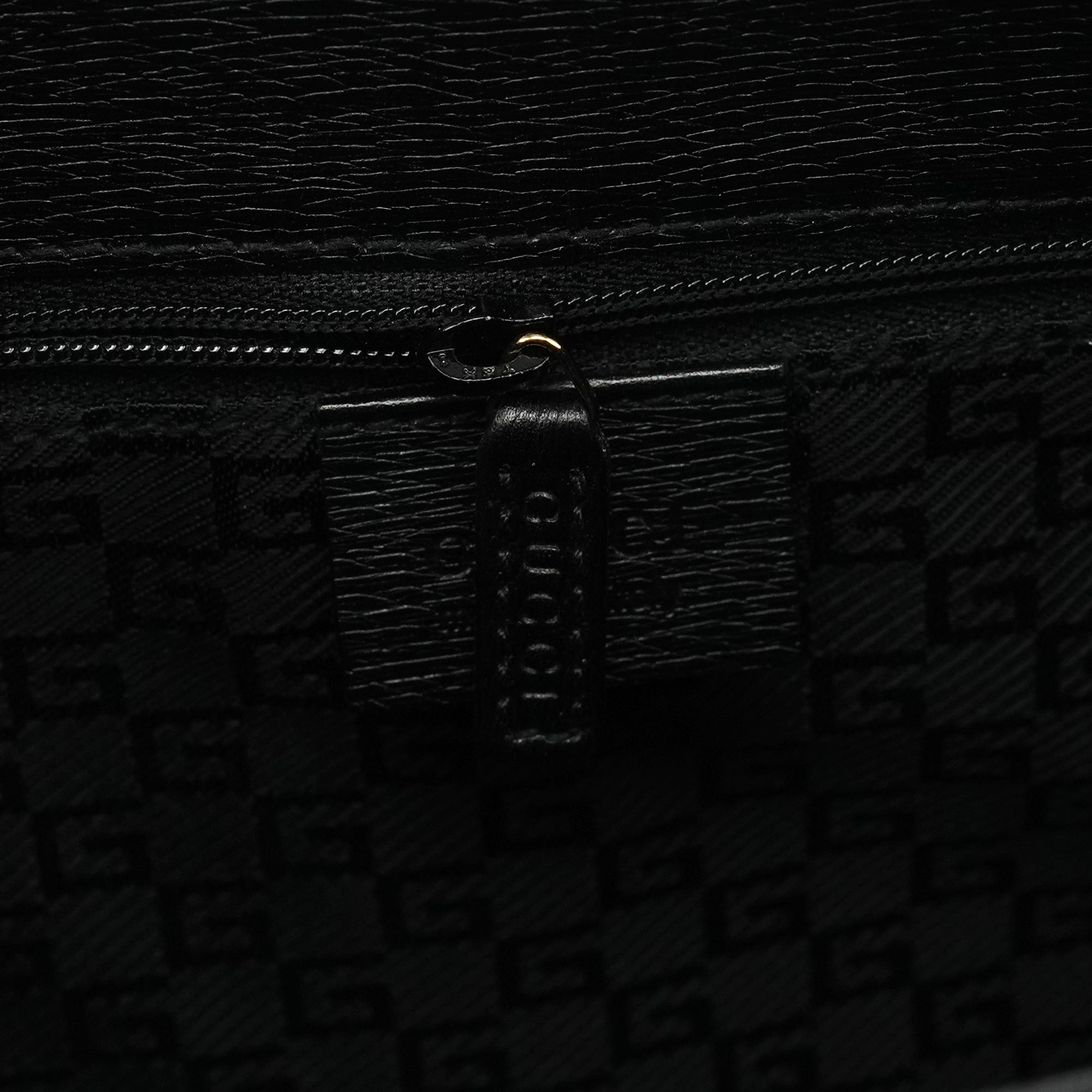 Gucci 002 1067 Black Leather Jackie Shoulder Bag