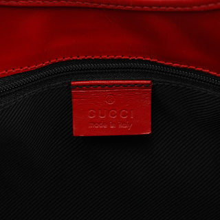 Gucci 002 1067 Grey Red GG Jackie Shoulder Bag