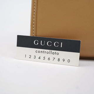 Gucci 002 1068 Beige Calfskin Jackie Bag