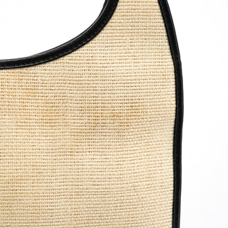 Gucci 002 1068 Beige Canvas Leather Jackie Shoulder Bag