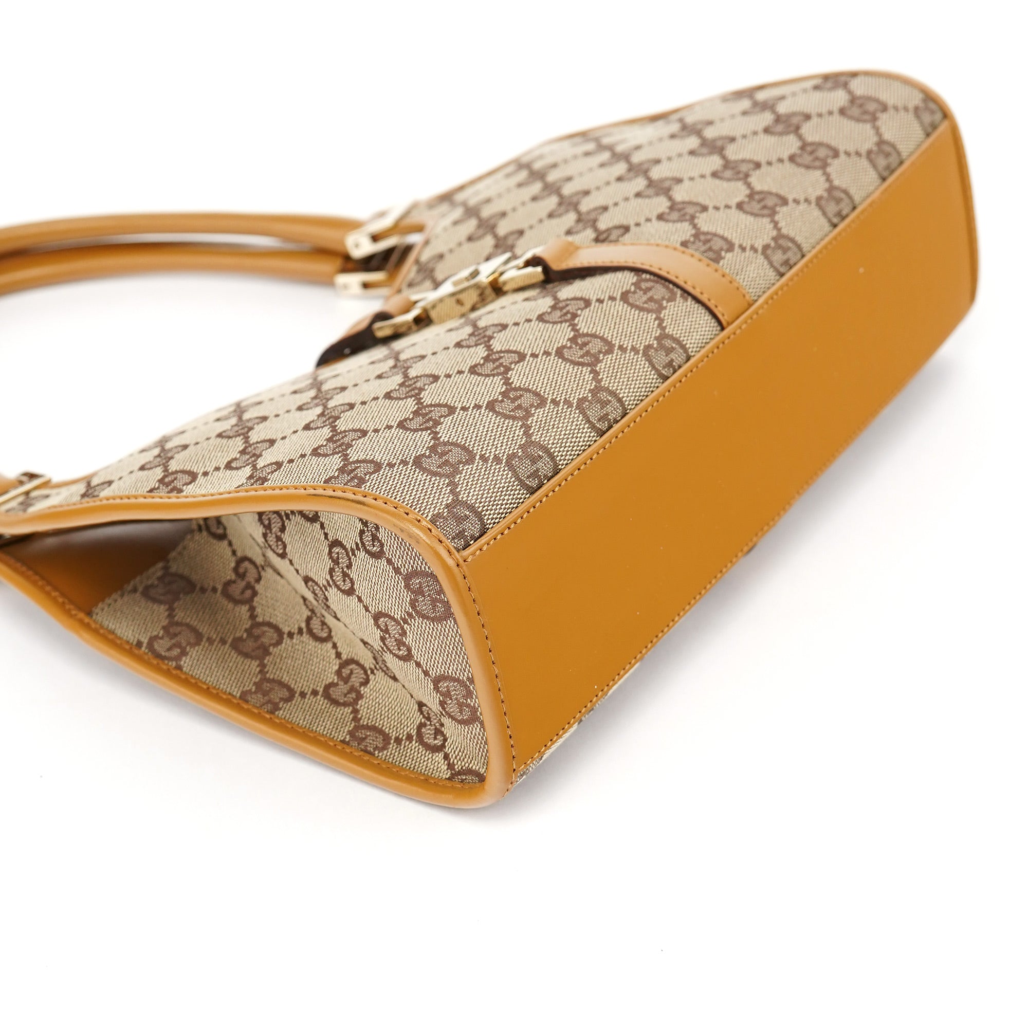Gucci 002 1068 Beige GG Jackie Shoulder Bag