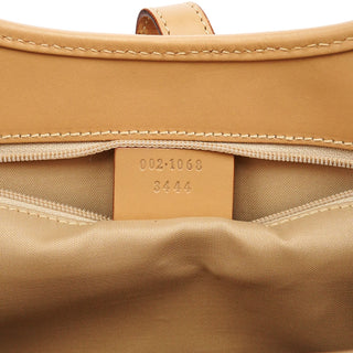 Gucci 002 1068 Beige GG Jackie Shoulder Bag