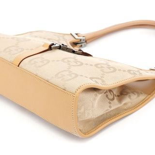 Gucci 002 1068 Beige GG Jackie Shoulder Bag