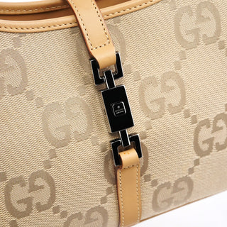Gucci 002 1068 Beige GG Jackie Shoulder Bag