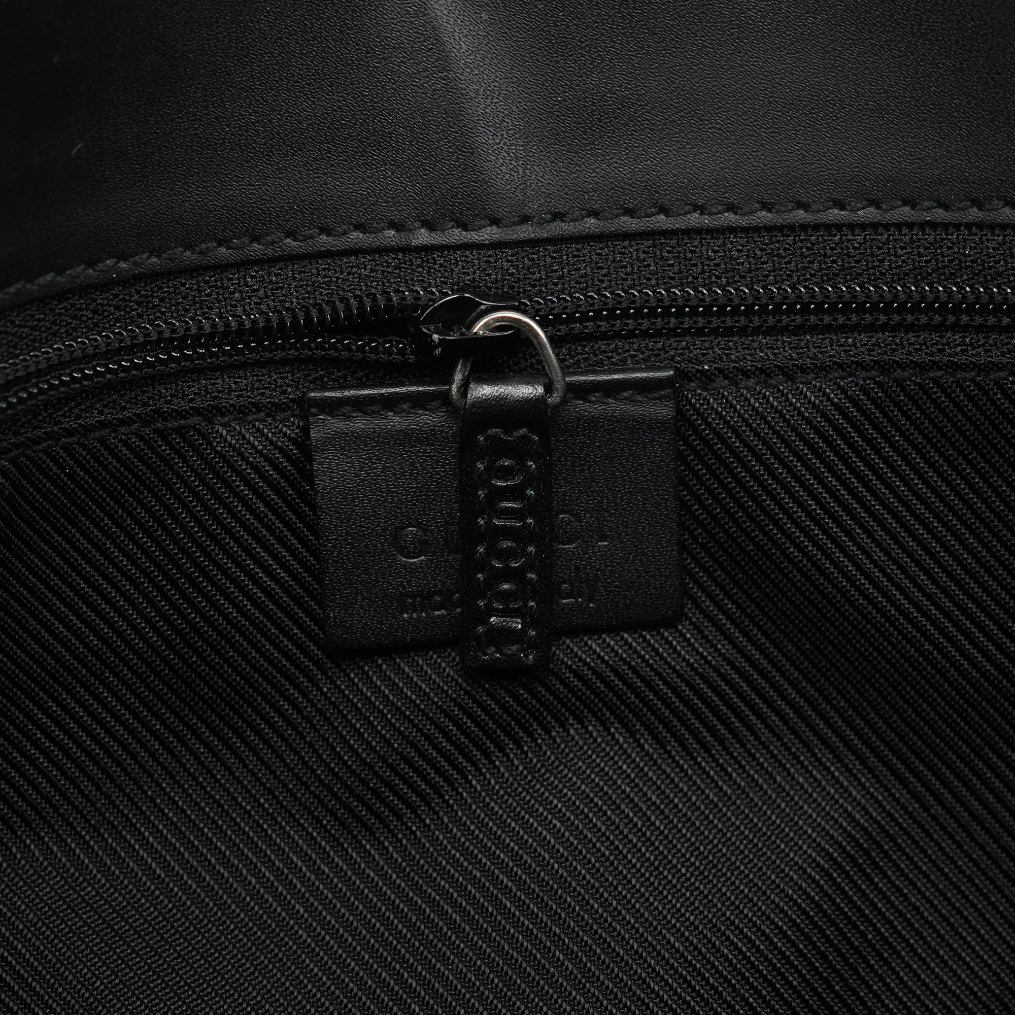 Gucci 002 1068 Borsa a spalla Jackie in tela GG grigia