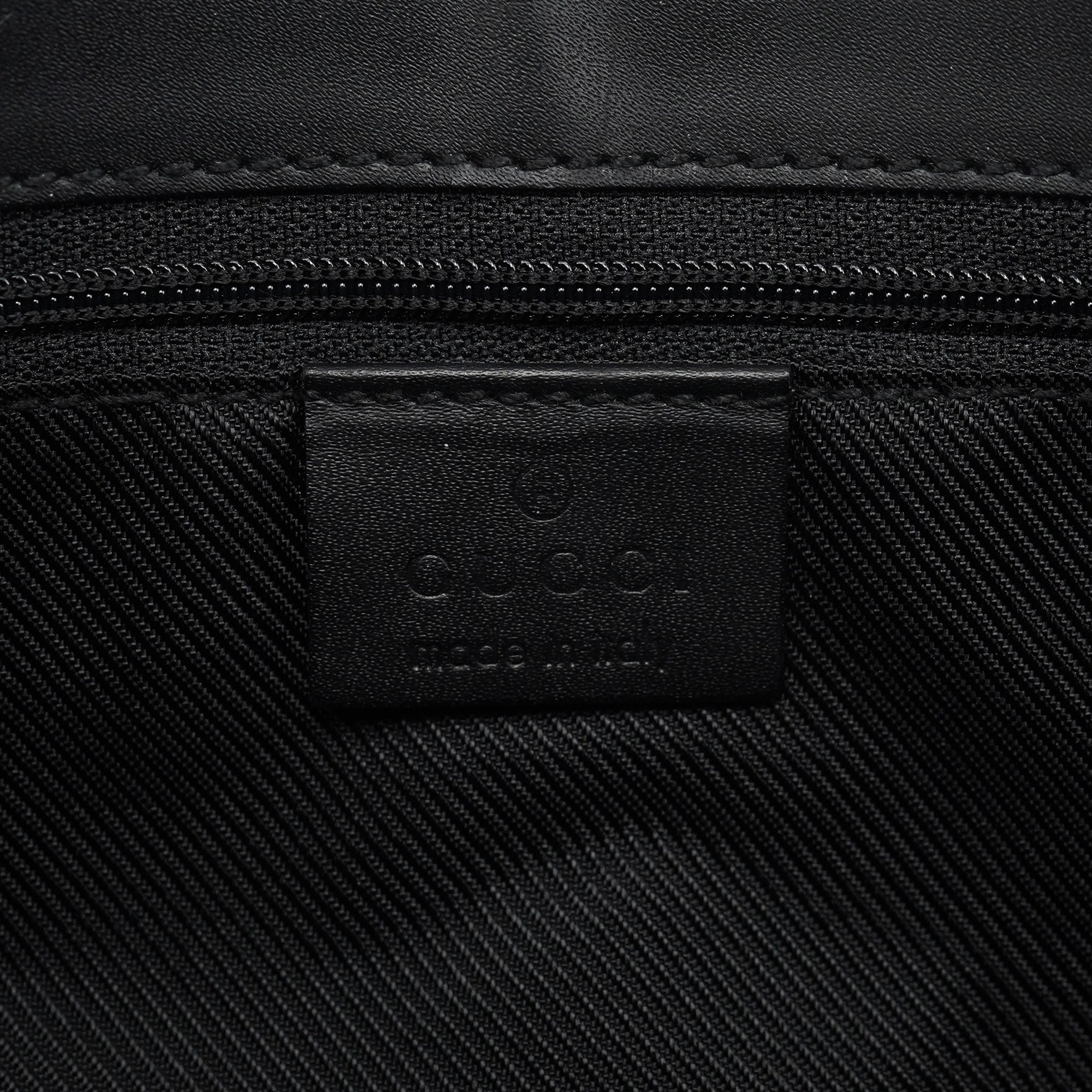Gucci 002 1068 Borsa a spalla Jackie in tela GG grigia