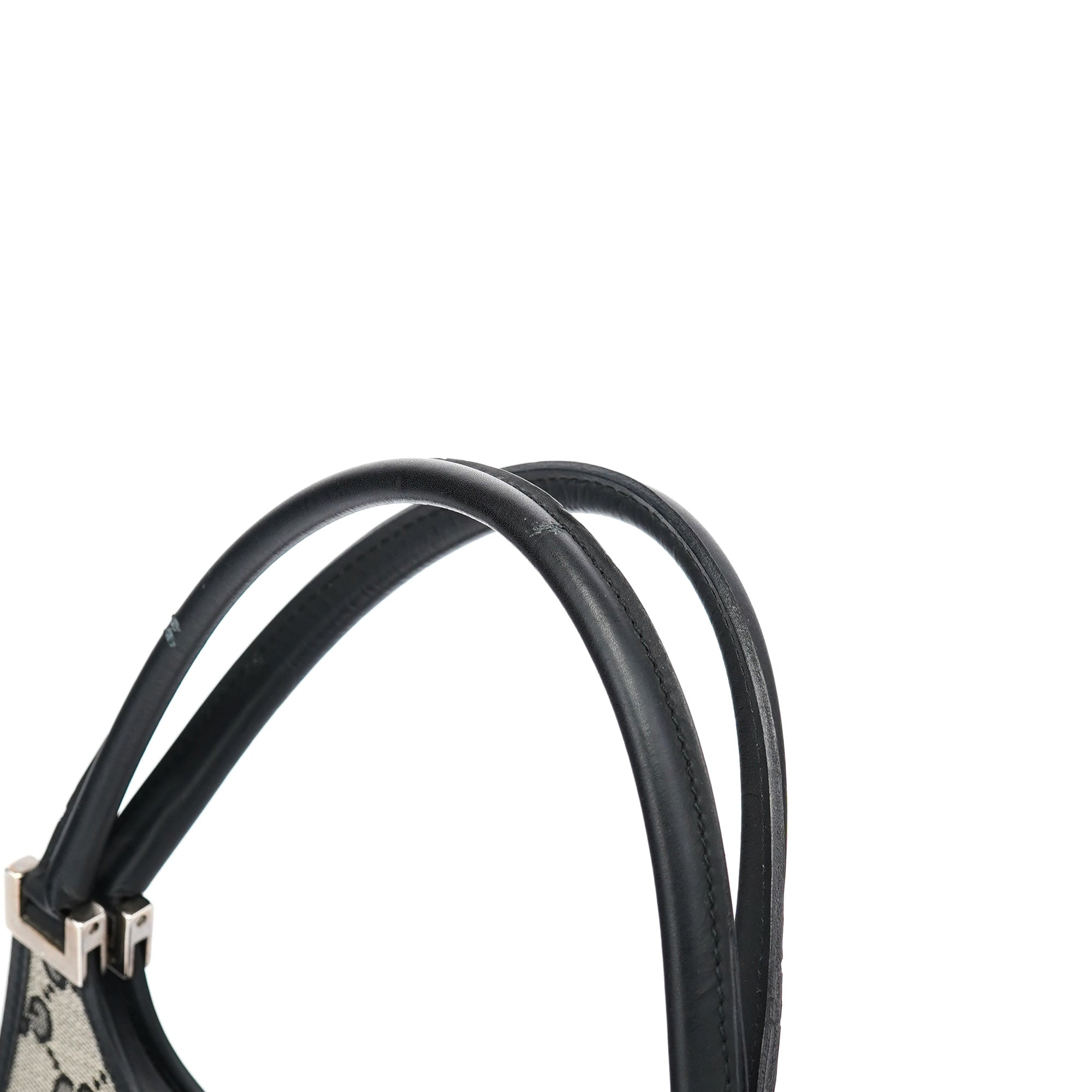 Gucci 002 1068 Borsa a spalla Jackie in tela GG grigia