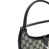 Gucci 002 1068 Borsa a spalla Jackie in tela GG grigia