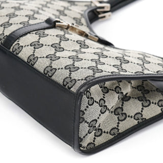 Gucci 002 1068 Grey GG Jackie Shoulder Bag
