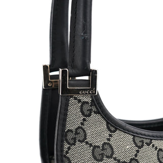 Gucci 002 1068 Grey GG Jackie Shoulder Bag